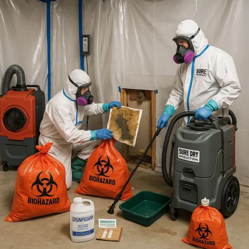 Contaminated Water Handling Protocols process in Cedar County, MO
