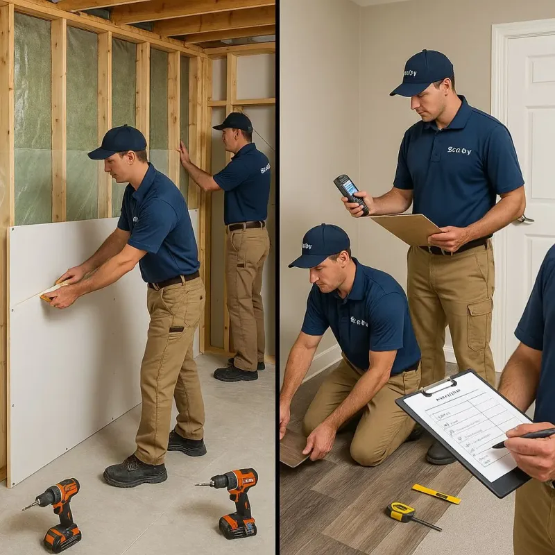 Repairs and Reconstruction process in Cedar County, MO