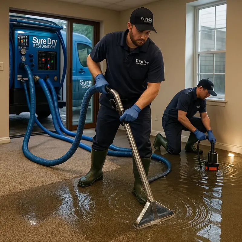 Water Extraction and Removal process in Cedar County, MO